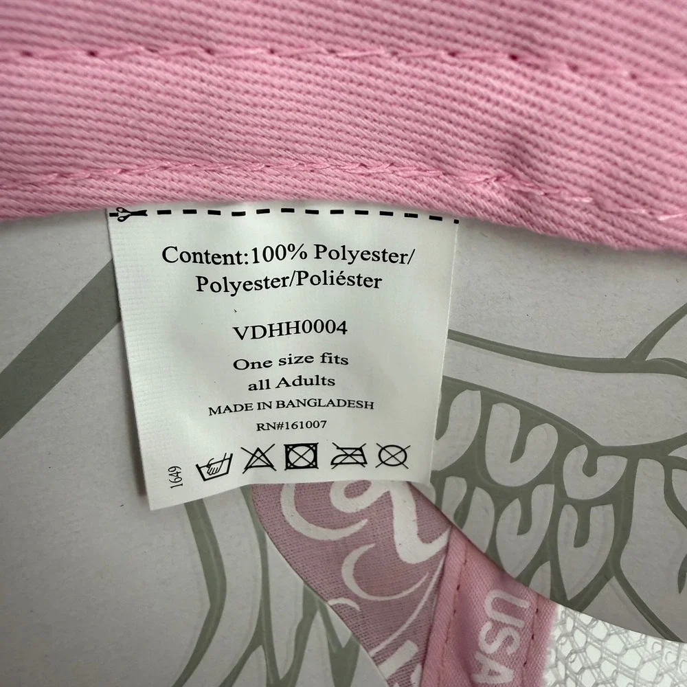 VON DUTCH NEW OS Trucker Hat Pink Velvet Velour Mesh Snapback Y2K Retro Logo